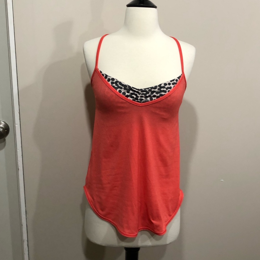 Rare Lululemon Tank with built-in bra size 6